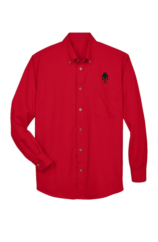 FrogBosses Mens Long-Sleeve Twill Shirt