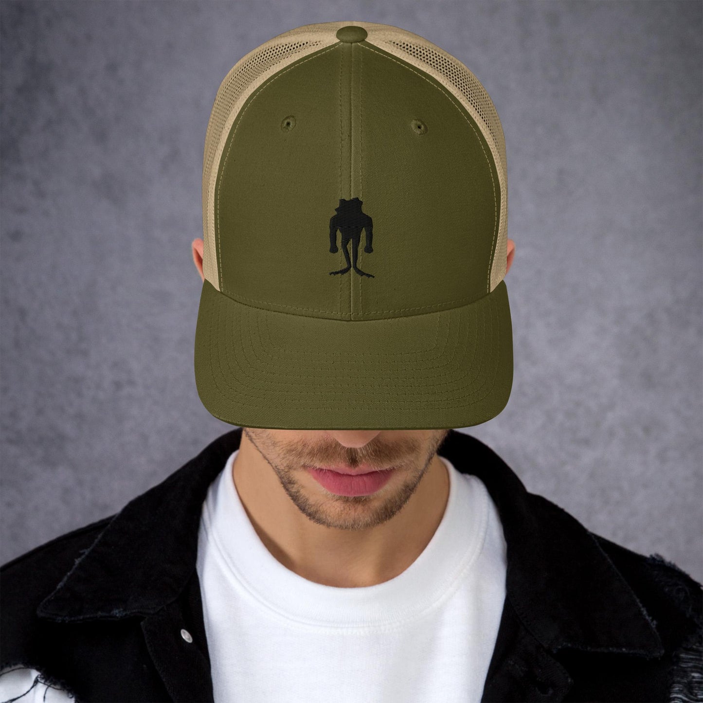 FrogBosses Strong Frog Trucker Cap