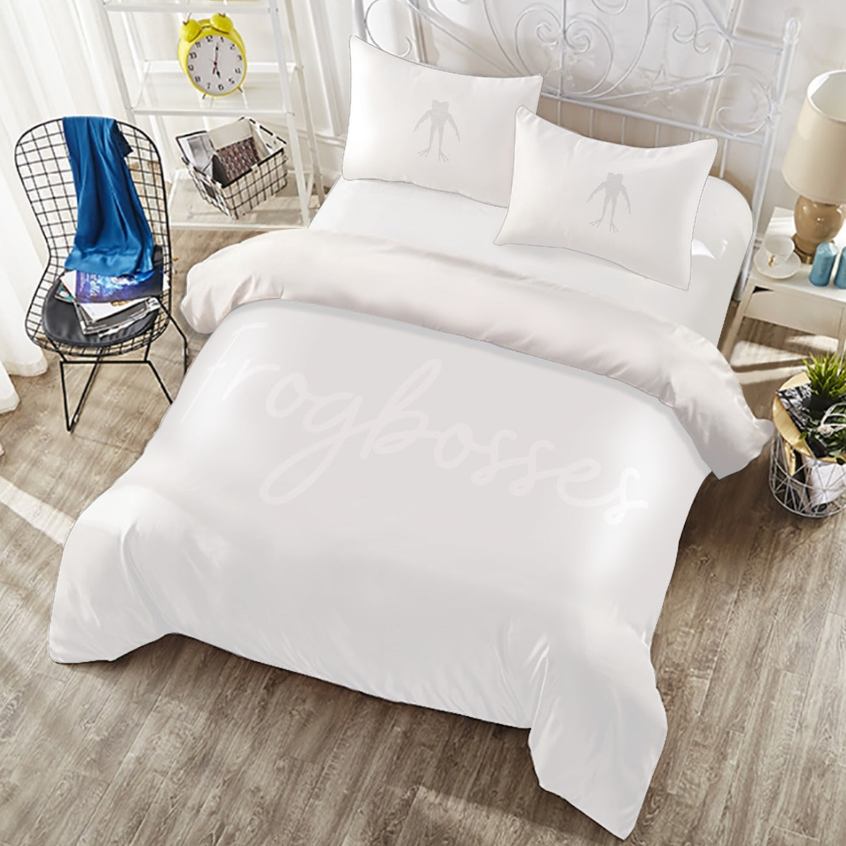 FrogBosses Four-piece Duvet Cover Set