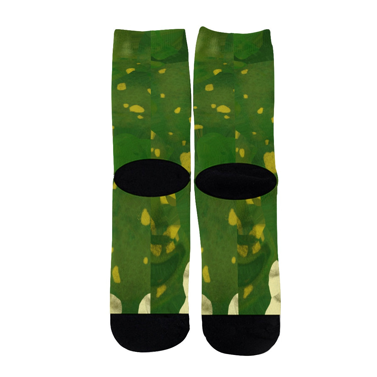 FrogBosses - Green Frog Skin Long Socks ( mens or womens)