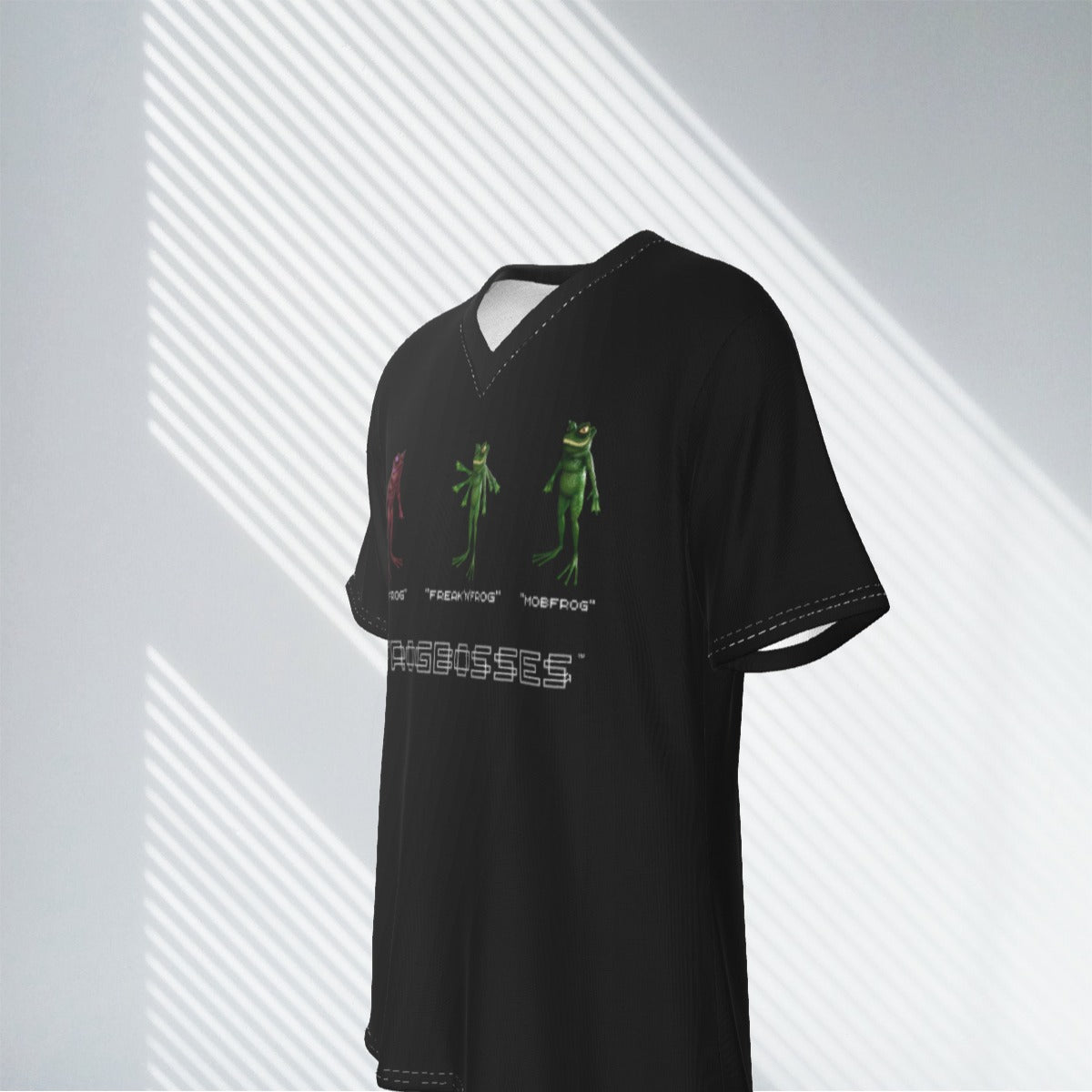 FrogBosses Gamer Frogs V-Neck T-Shirt